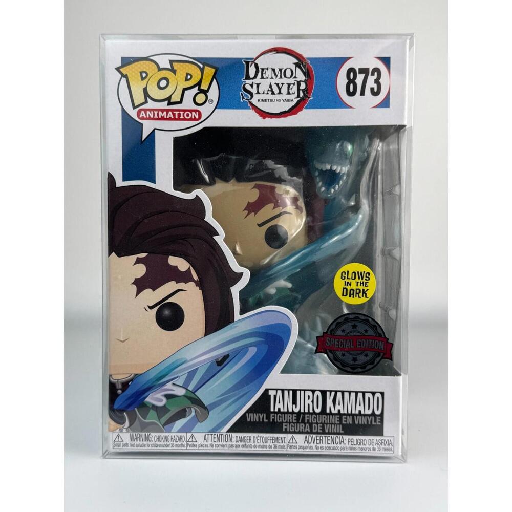 Funko Pop! Demon Slayer Tanjiro Kamado #873 Glows GITD Exclusive